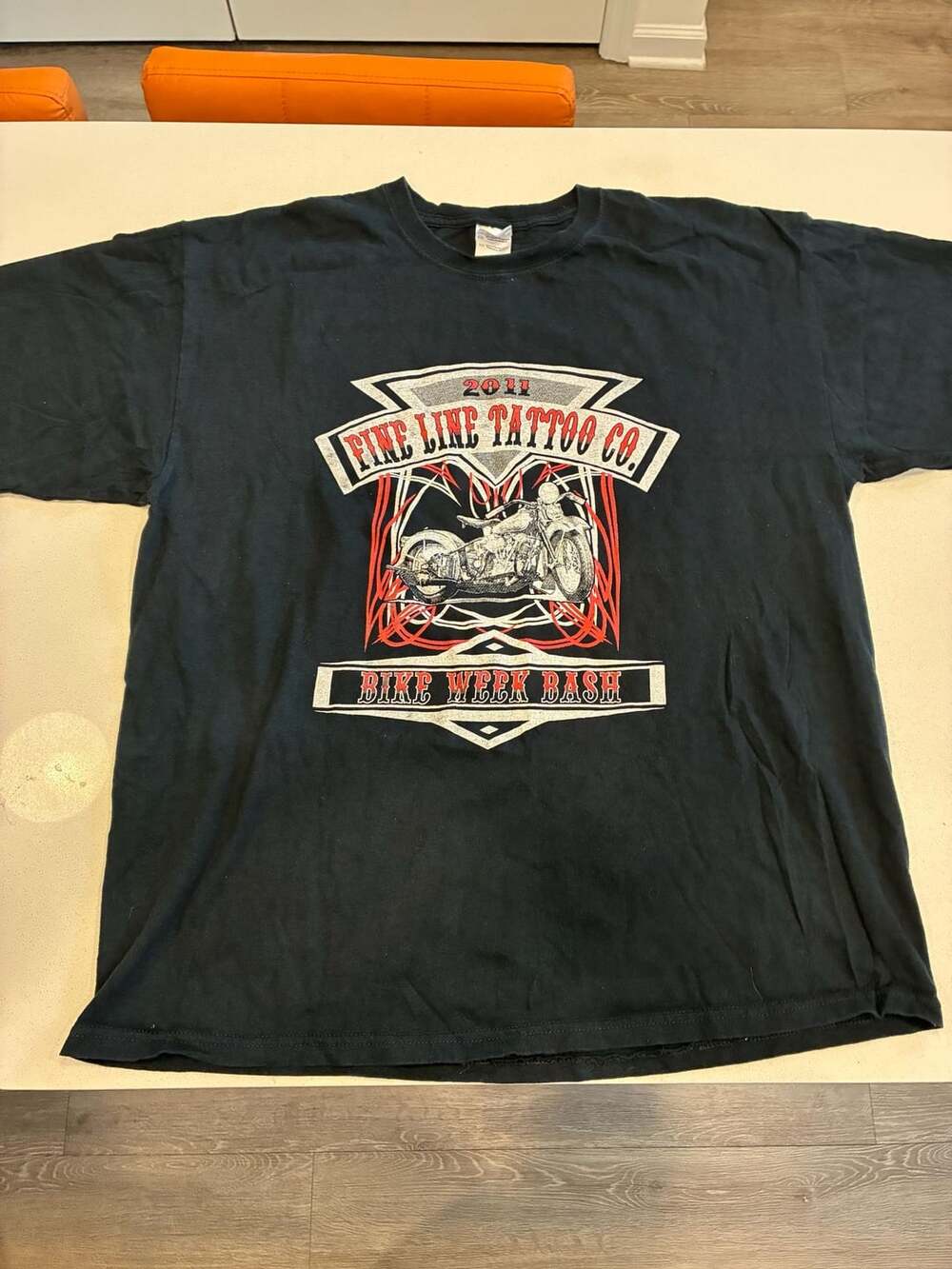 Fine Line Tattoo Co. Bike Week Bash T-Shirt XL